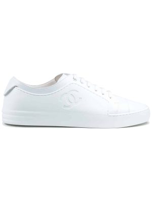 CC Leather Low Triple White Sneaker