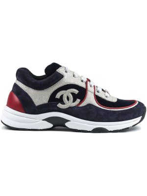 CC Logo Navy Burgundy Sneaker