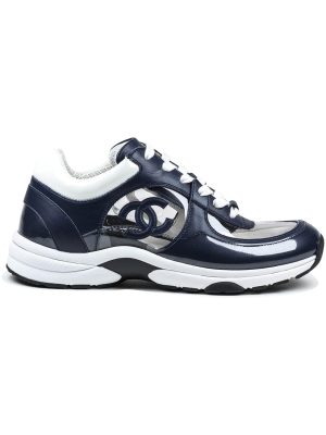 CC Logo Navy Transparent Sneaker