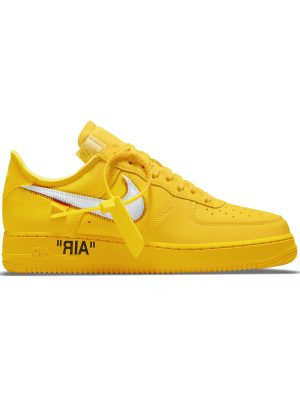 Off-White x Nike Air Force 1 “University Gold”