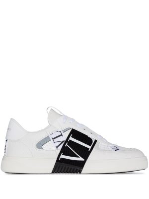 VL7N panelled logo-print sneakers