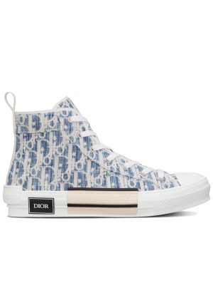 Blue Dior Oblique Kasuri jacquard