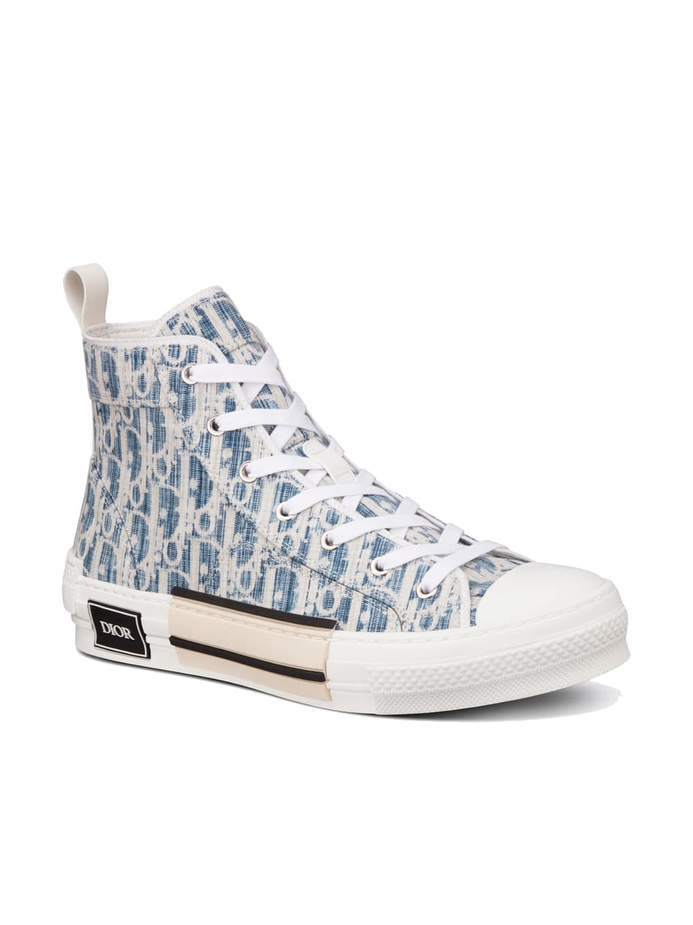 Blue Dior Oblique Kasuri jacquard