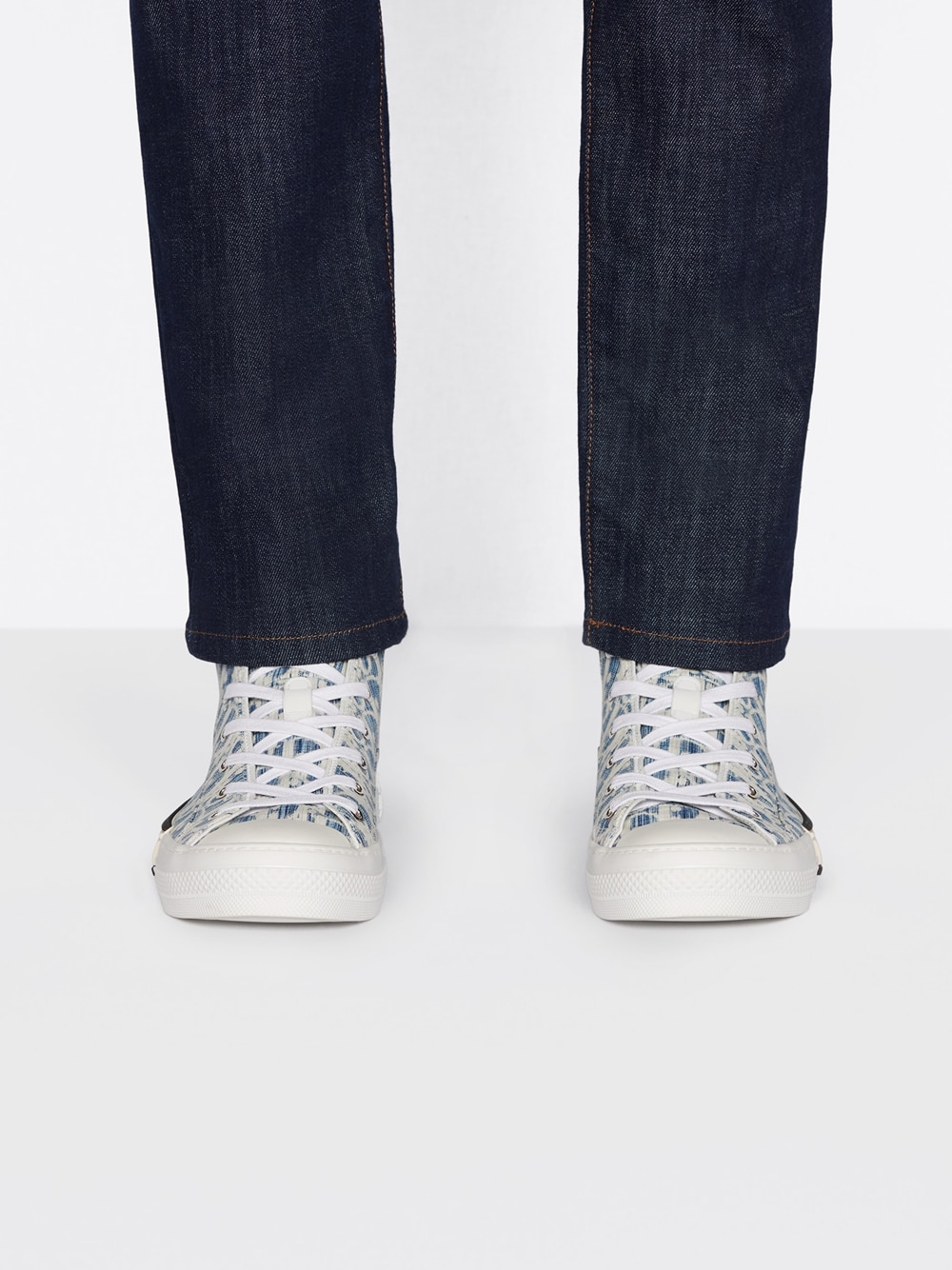 Blue Dior Oblique Kasuri jacquard