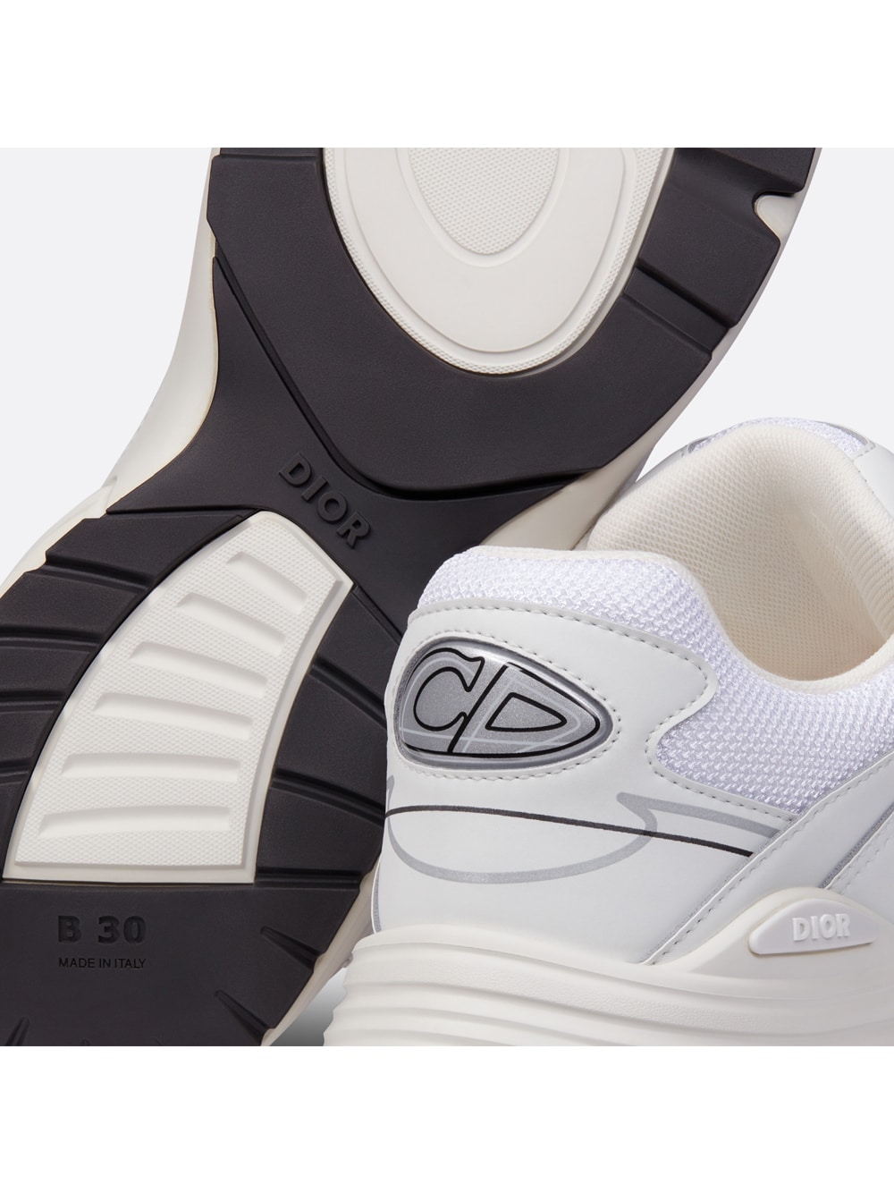 White Mesh and Technical Fabric