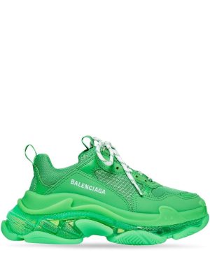 Triple S clear-sole sneakers