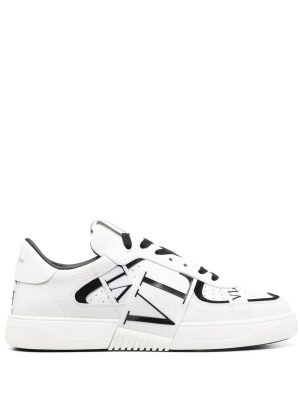 VL7N panelled logo-print sneakers