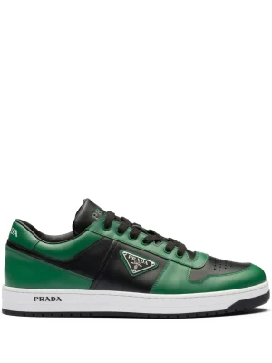 Downtown triangle-logo sneakers