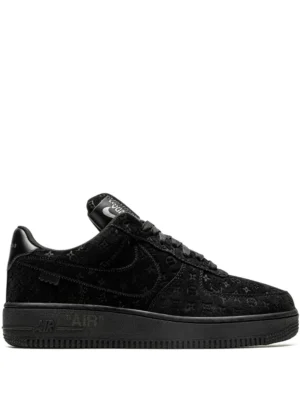 x Louis Vuitton x Virgil Abloh Air Force 1 Low "Black/Black" sneakers